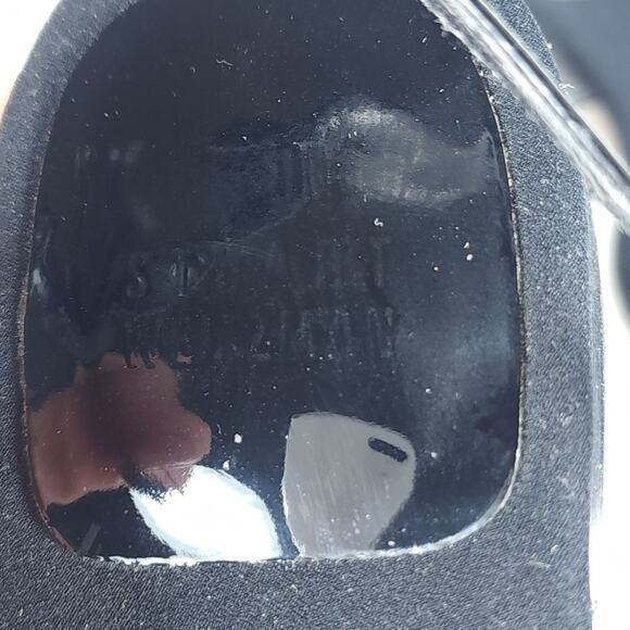 STUART WEITZMAN Women's US 8M Black Patent Leather Embellished Strappy Sandals - Picture 14 of 15